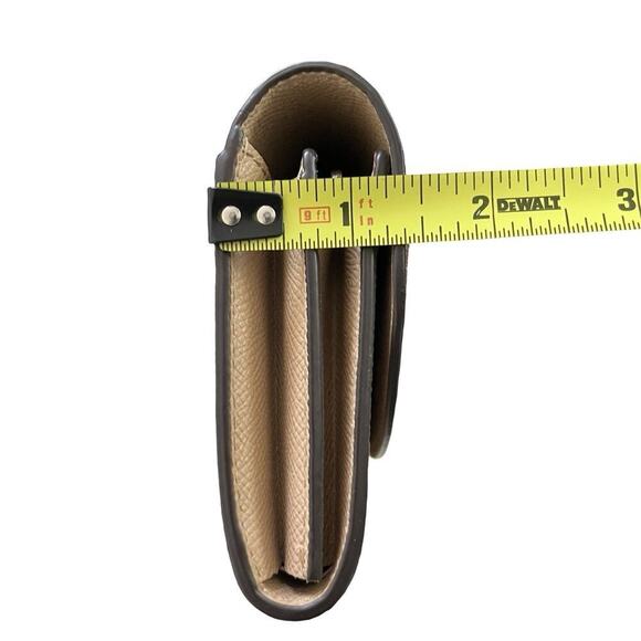 Coach Gold Glitter And Stars Slim Envelope Leather Wallet Large F38692 - Picture 11 of 11